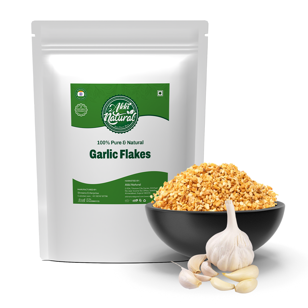Garlic Flakes  , 100% Pure & Natural Dry