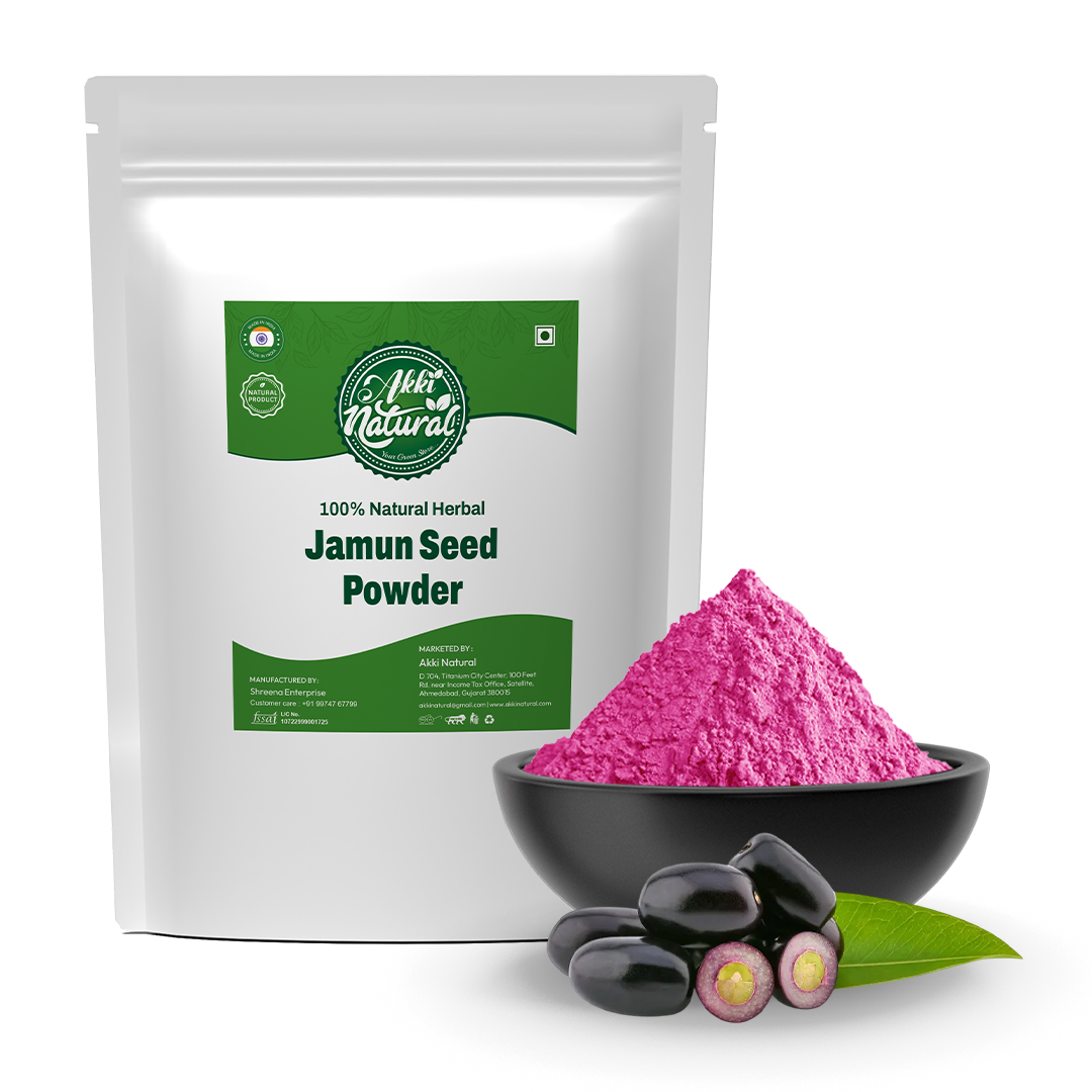Jamun Seed Powder - Akki Natural Herbal