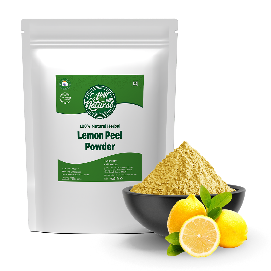 Lemon Peel Powder - Akki Natural