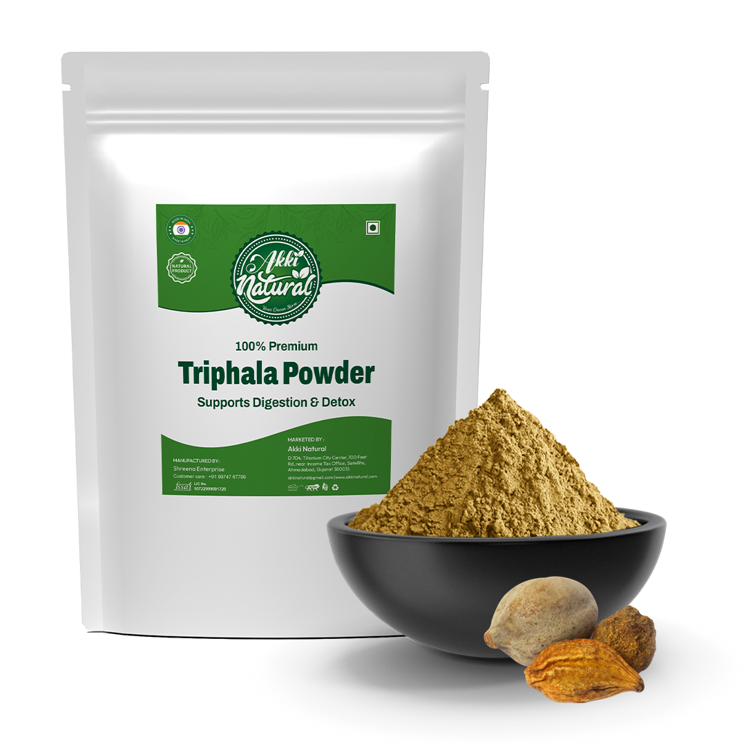Triphala Powder (100% Pure  | Supports Digestion & Detox)