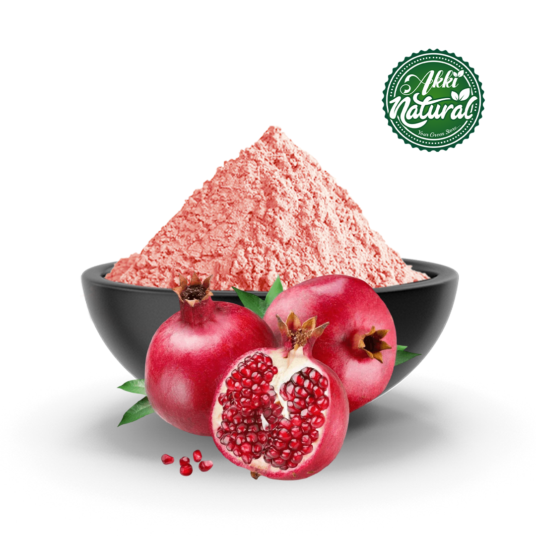 Anar Powder (Akki Natural  | Pomegranate Peel Powder Dry, Anar Dana)