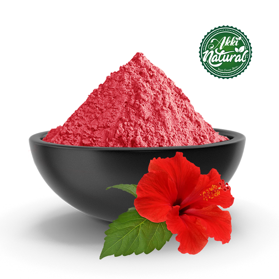 Hibiscus powder | for hair growth, face and skin