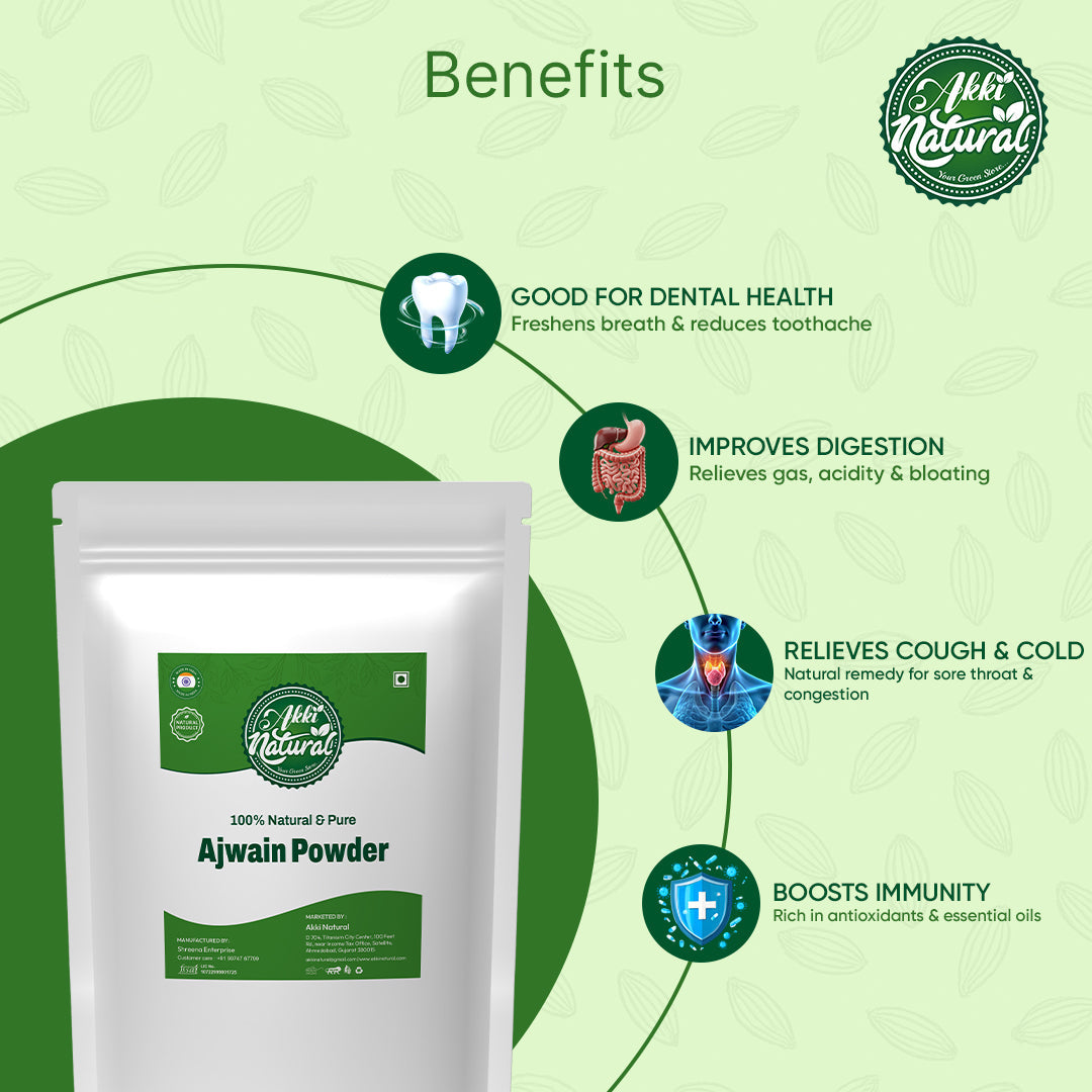 Ajwain Powder (100% Pure)