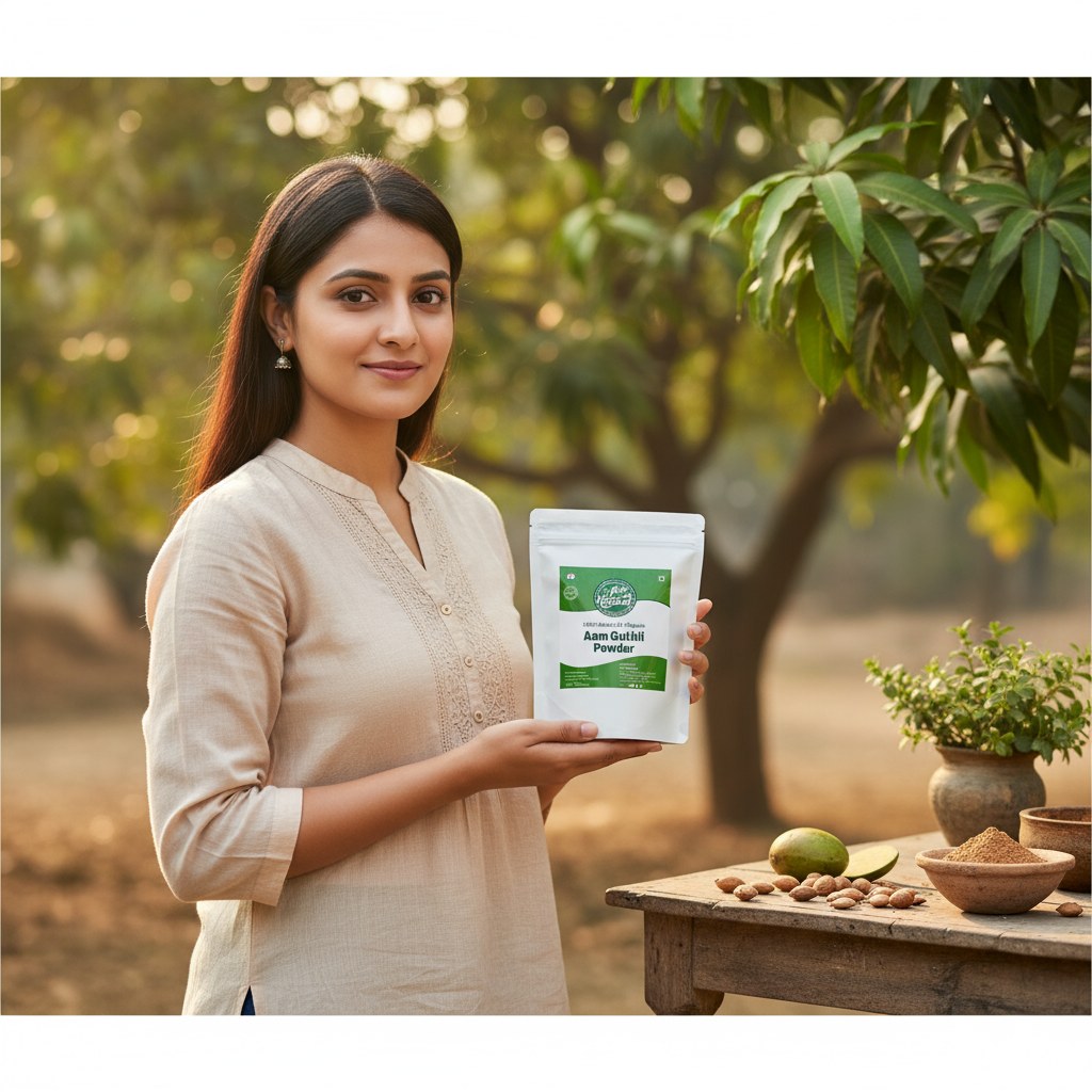 Aam Guthli Powder - 100% Natural